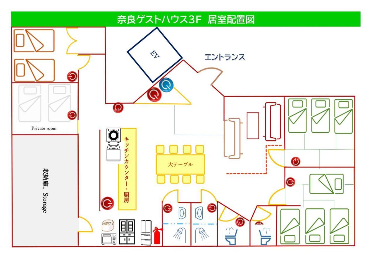 奈良ゲストハウス3F エクステリア 写真